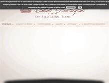 Tablet Screenshot of casinosanpellegrinoterme.com